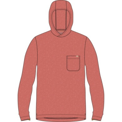 Youth Buxton Tech Hoodie - Lobster Heather
