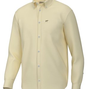 Hadley Classic Long Sleeve Button Down- Sunshine