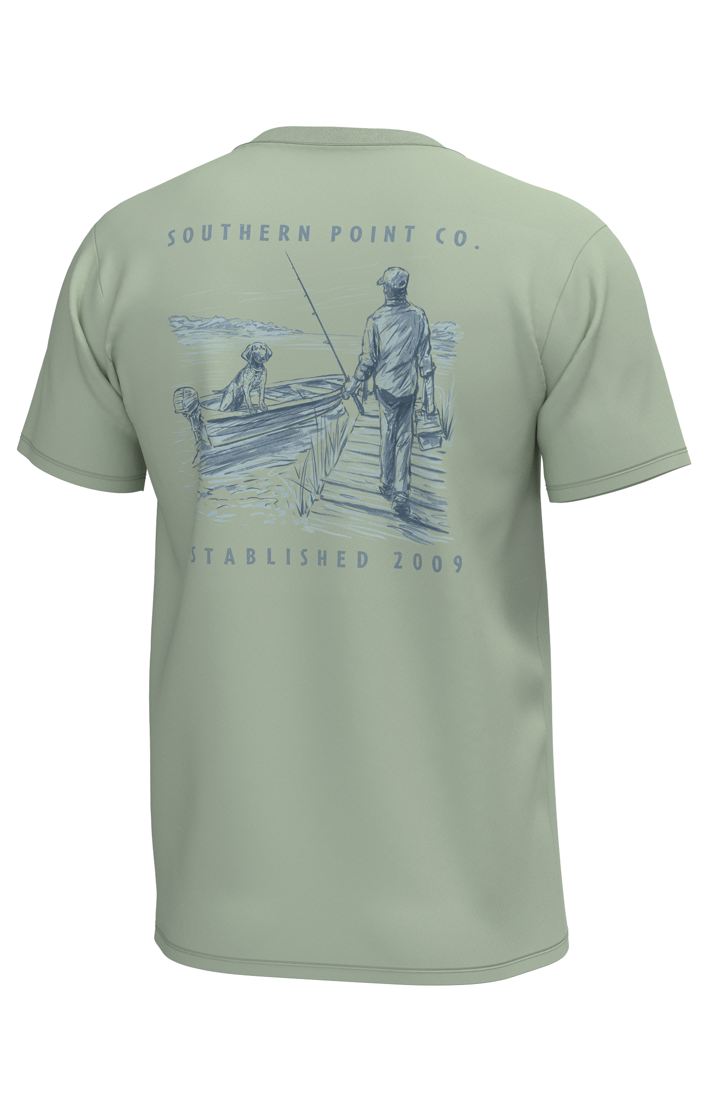 Youth Docked Boat - Smoke Green