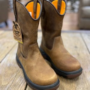 Georgia Round Toe Pull On Boot