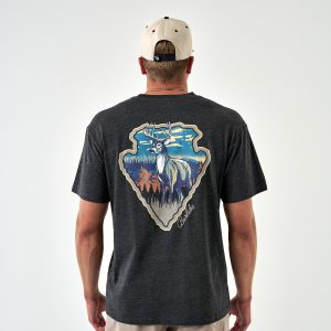 SS Tee - Whitetail Season - Heather Black