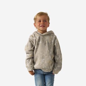 Youth Vintage Washed Fleece Hoodie - Drifter Camo