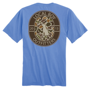 Youth Vintage Crest SS Tee- Marina