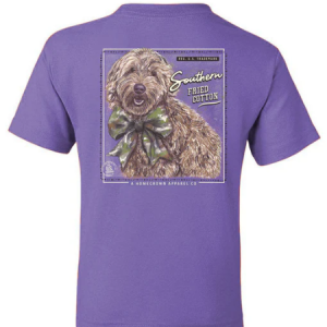 Youth All Dressed Up Tee- Violet