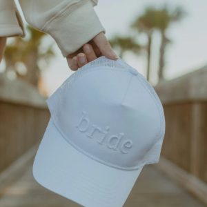 Bride 3-D Embroidered Trucker Hat