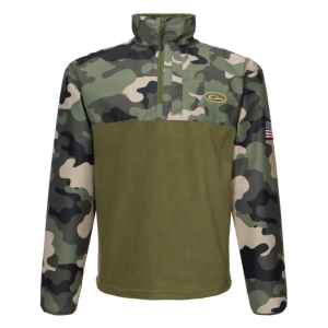1/4 Zip Refuge Eqwader Woodland Camo