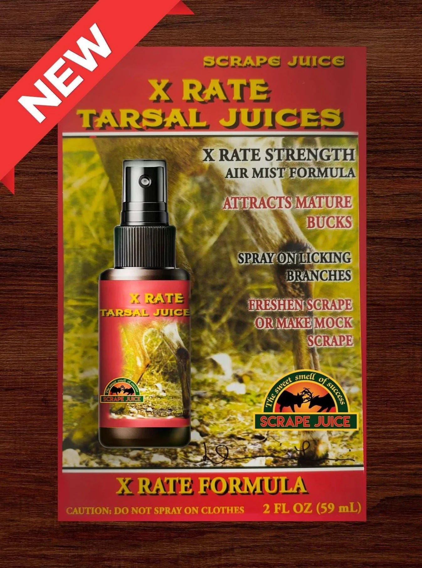X-Rate Tarsal Juices | XXX Strength Deer Lure