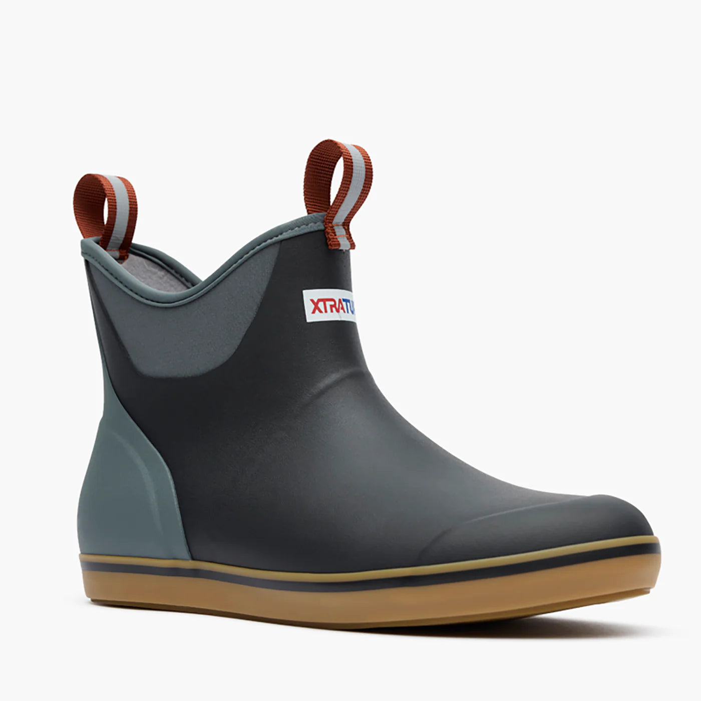 Men's Ankle Deck Boot - Black & Deep Storm