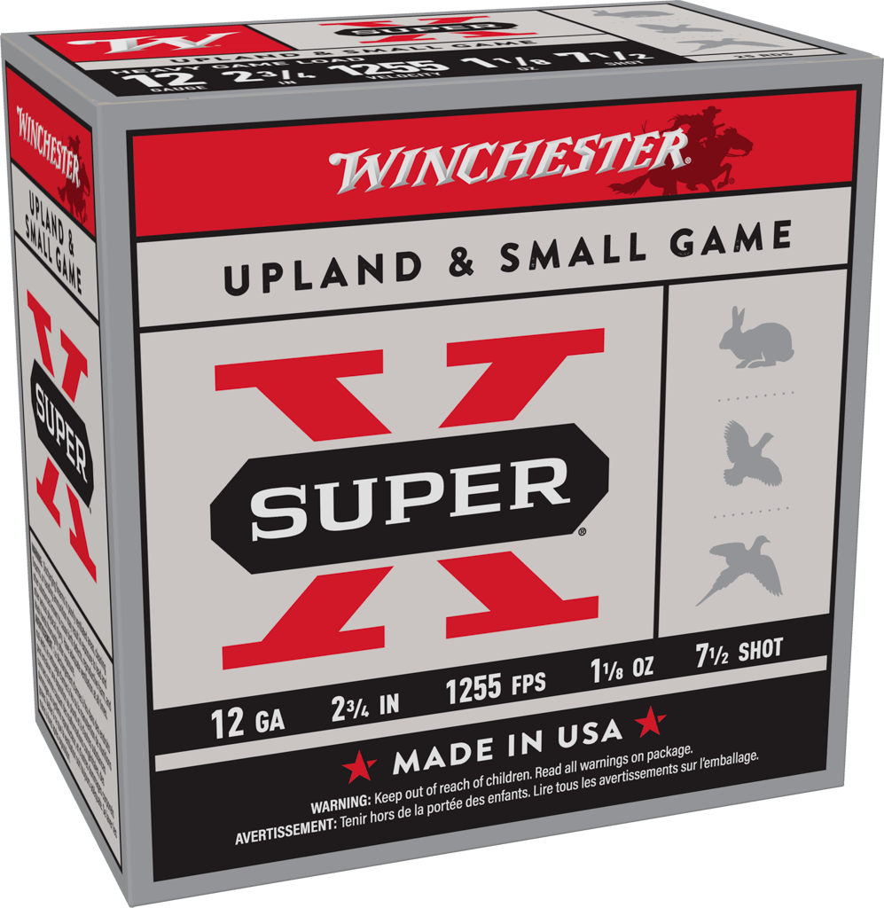 Winchester 12 GA 2 3/4" 1 1/8oz 1255FPS SUPER-X Upland Heavy Game