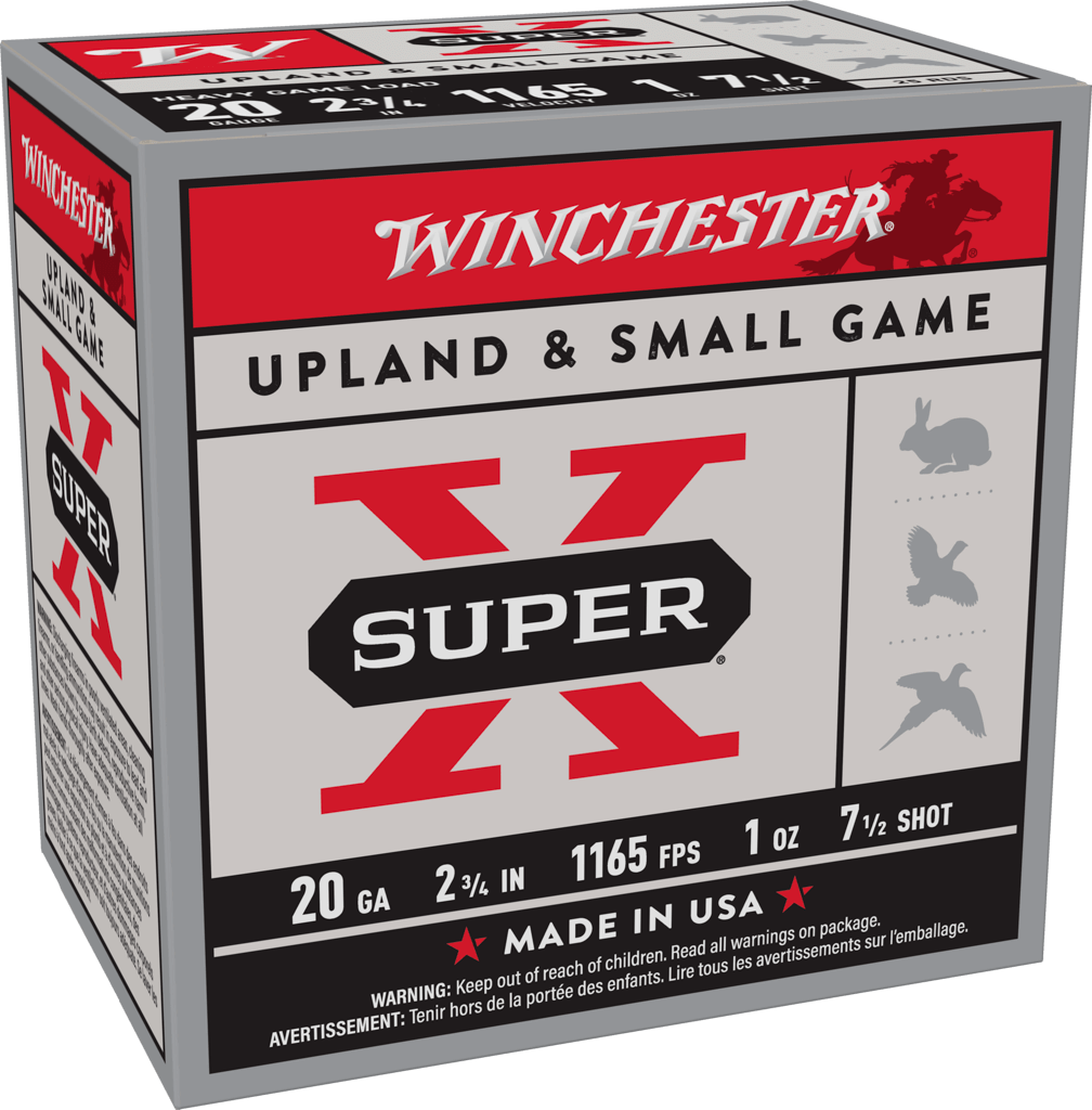 Winchester 20 GA 2-3/4" #7.5 Super-X Turkey 1 OZ