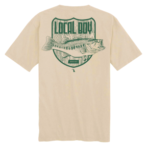 Youth Bass Mount SS Tee- Latte